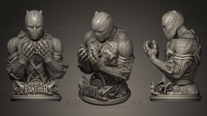 Busts of heroes and monsters (BUSTH_0055) 3D model for CNC machine